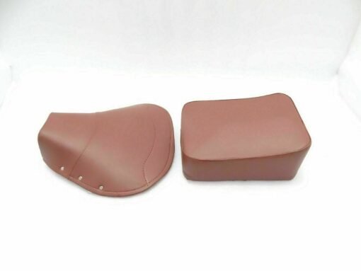 SEAT COVER SET BROWN FRONT AND REAR VESPA VBB,SUPER,PX,RALLY New Brand
