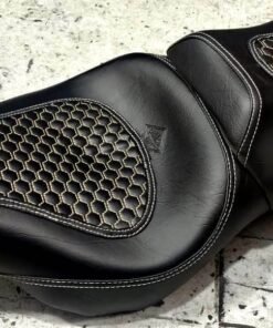 Royal Enfield Exclusive Super Low Web Style Seat for Interceptor Front and Rear
