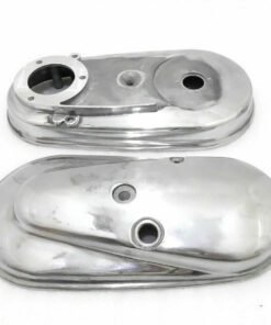 ROYAL ENFIELD OLD MODEL INNER AND OUTER CHAIN CASE COVER WITH RUBBER NEW BRAND