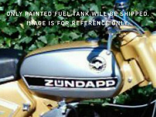 Zundapp Ks 50 Cross 517-52 1975 Golden Silver Painted Petrol Tank