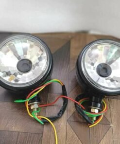 New Ford 2000 3000 4000 5000 7000 tractor headlights set / pair Black
