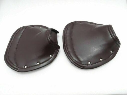 LAMBRETTA FRONT & REAR SEAT COVER SET (BROWN)