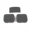 NEW WILLYS JEEP BRAKE CLUTCH & THROTTLE PEDAL RUBBER SET OF 3
