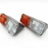 NEW PARKING LIGHT ASSEMBLY TAPERED BACK LH & RH SIDE PAIR JEEP