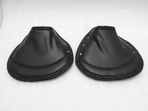 SEAT COVER SET FRONT & REAR (BLACK) LAMBRETTA New Brand