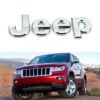 NEW JEEP CHROME BADGE FRONT OR REAR EXCELLENT QUALITY