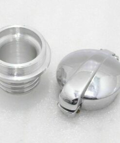 New Alloy Monza Cap 2'' With Adapter/Filler Neck Fits Harley Davidson #Z67