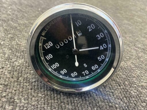 2x Smith Type Speedometer 0-120 MPH BSA Triumph Norton AJS Matchless RE