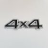 Black Chrome 4x4 Badge Metal Emblem for JEEP Grand Cherokee Renegade Wrangler