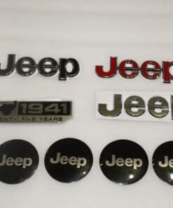 “BULKOFFER” JEEP BLACK,RED, SILVER BADGE FRONT OR REAR EXCELLENT QUALITY
