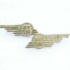 BRASS TOOL BOX BADGES 500CC SUITABLE FOR ROYAL ENFIELD