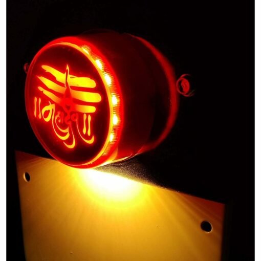 LED Tail Light MAHADEV Logo For Royal Enfield Classic 350 500 Desert Storm