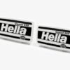 Hella Comet 550 Front Spot Lights Headlights Cap Cover 19.7cm x 10.2cm Set of 2