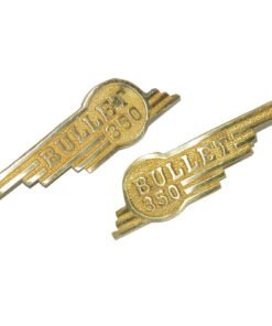 Fits Royal Enfield 350 Tool Box Badge Brass