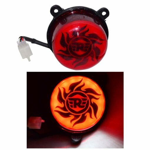 New Royal LED Tail Light with Logo Suitable for Royal Enfield Classic 350, 500,