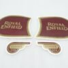Fuel Tank/Tool Box Sticker Set Best for SUITS ENFIELD Classic UCE 350cc#RE343@09
