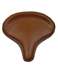 fit for Indian Chief Scout Military Civil Custom Chopper Bobber Leather Brown Tan Seat