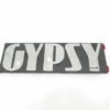 PLASTIC CHROME MONOGRAM BADGE EMBLEM SUITABLE FOR SUZUKI GYPSY - LOWEST PRICE