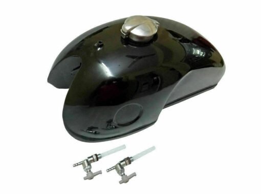 FIT FOR Benelli Mojave 260 360 Cafe Racer CB XS SR Yamaha Honda Black Painted Fuel Tank