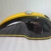 FIT FOR Benelli Mojave Cafe Racer Petrol Fuel Tank Black & Yellow Paint 260 360 Model