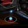 2Pcs Wireless Car Door Light Logo with LED Bulb Indicator | Used for Lighting | Warning Anti Rear end Collision | Welcome Courtesy Ghost Shadow