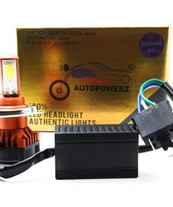 AUTOPOWERZ LED Headlight Bulb with H4 Fitting for All Bikes. 40 WATT Hi/Low Beam.