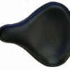 New Pure Leather Engraved Front Solo Saddle Seat for Royal Enfield Classic Black