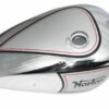 Fuel Petrol Gas Tank Steel Silver Painted & Chrome Plated fit for Norton 16h Es2 1940