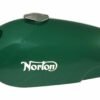Fuel Petrol Gas Tank With Cap Green Painted fit for Norton Commando 750 Fastback 1973