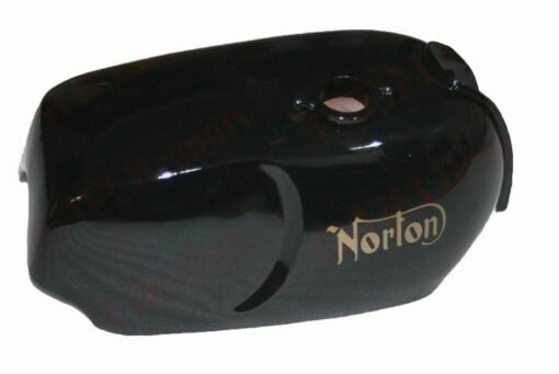 Fuel Petrol Gas Tank Steel Black Painted Norton Roadster Commando