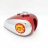 Petrol Tank +Badge,Cap Cherry Painted Chrome fit for BSA Gold Star Scrambles Catalina