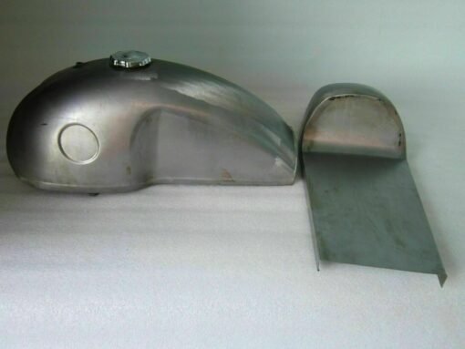 Fuel Petrol Tank With Seat Hood And Petrol Tap Steel Benelli Mojave Cafe Racer