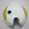 Fuel Petrol Gas Tank White And Yellow Painted Triumph T160 Trident
