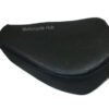 Leather Low Rider Front Solo Seat for Royal Enfield Bullet Std Electra Black