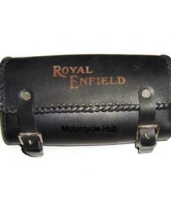Brand New Universal Engraved Tool Bag For Royal Enfield Motorcycles Black Color