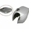 Fuel Petrol Gas Tank With Cap Alloy Chrome for fit Norton Roadster Commando 750 850