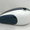 NEW PETROL TANK FITS TRIUMPH T150 TRIDENT BLUE PAINTED (REPRODUCTION)