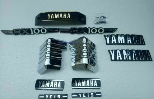 Genric Side Panel Set Blue Plastic Made for Yamaha RX100 India | Ubuy
