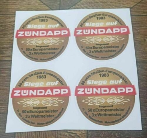 New Sticker 2.5" Petrol Tank Fits Zundapp KS 50 GTS C 50 KS 80 5Speed ​​530/529
