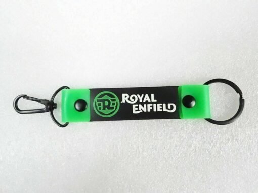 Fits For Royal Enfield Black Green Keychain New