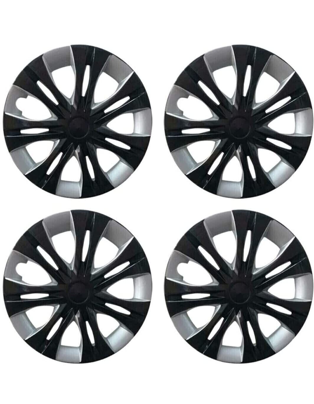 Plastic Black And Silver 15 inch Bolero Wheel Cover, Round at Rs 400/set in  New Delhi