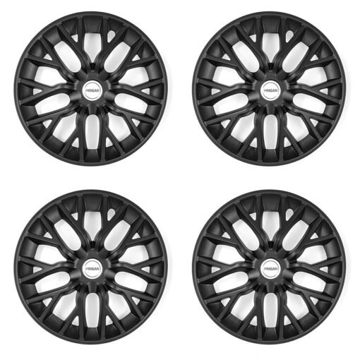 Matte Black 12 Inch Wheel Cover wheel Cap Universal Model (Set of 4 Pcs)