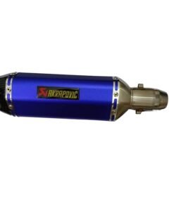 Universal Akrapovic Quad Cut Carbon Stainless Steel Exhaust Silencer - Enhance Performance and Style (36-51 mm)