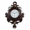 Antique Pendulum Wall Clock (Anchor Ship Design) for Home/ Living Room Stylish