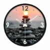 10 Inch Plastic Wall Clock for Home/Living Room/Bedroom/Kitchen/Hall/Office